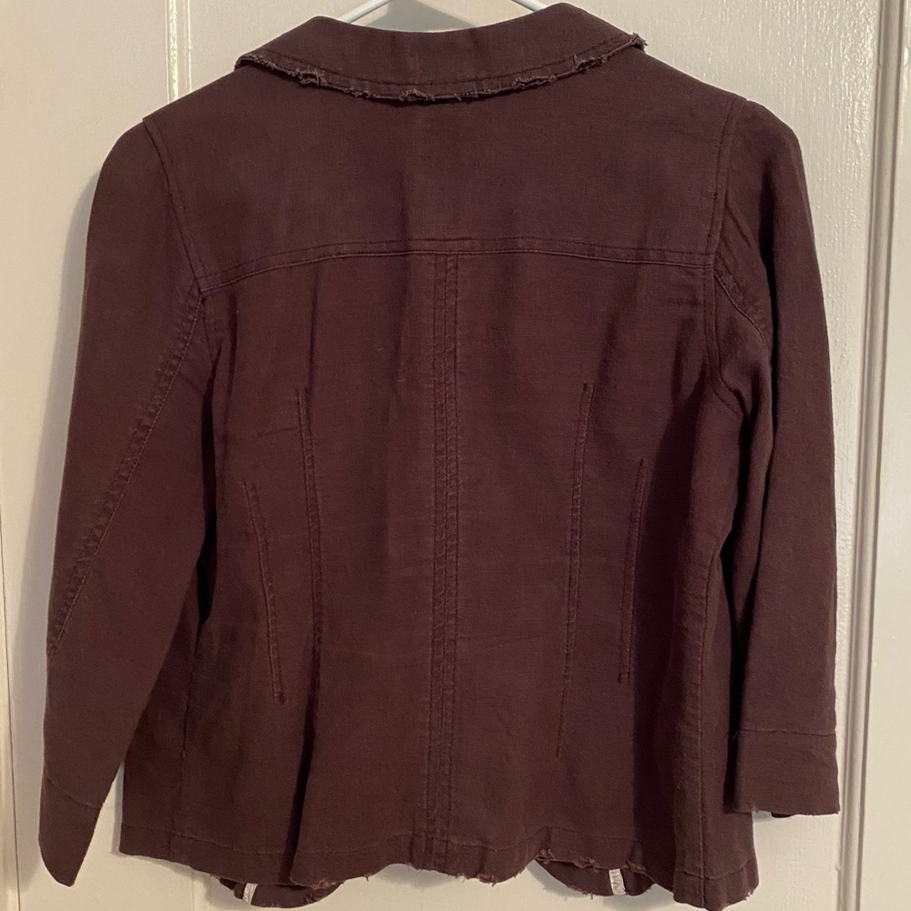 Anthropologie brown jacket - Picture 4 of 4